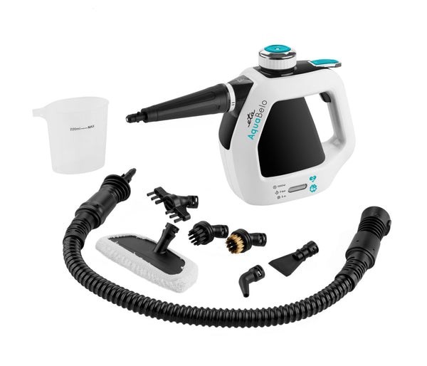 Eta 1264 90000 Przenośna myjka parowa 0,22 l 1000 W Czarny, Biały