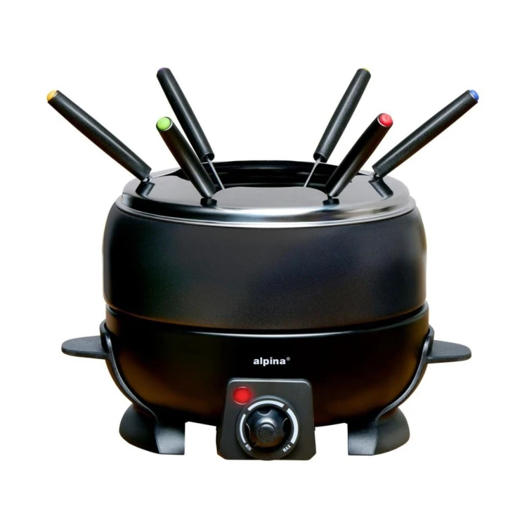 Fondue elektryczne ALPINA 2,3l 800W czarny
