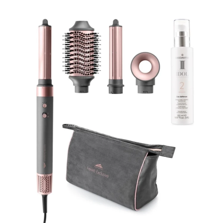 Eta Styler Fenité Exclusive Liss Defense 0323 90000 Zestaw do stylizacji włosów Ciepły Szary 1400 W 2 m