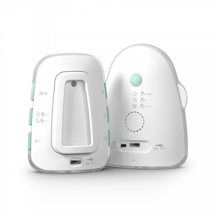 TrueLife NannyTone VM3 Cyfrowy babyphone Zielony, Biały