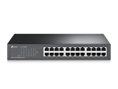 TP-Link TL-SF1024D przełącznik sieciowy Nie zarządzany Fast Ethernet (10/100) Szary