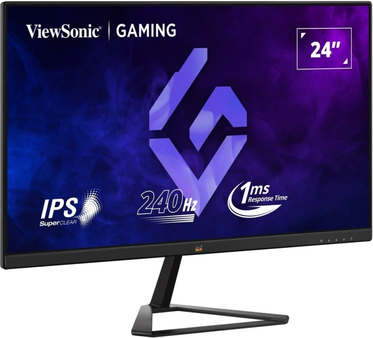 Viewsonic VX Series VX2479A-HD-PRO monitor komputerowy 61 cm (24") 1920 x 1080 px Full HD LED Czarny