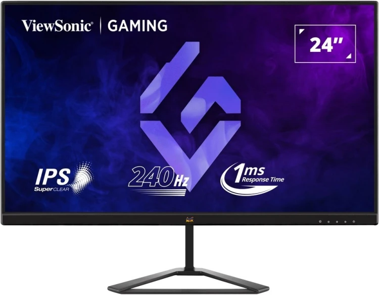 Viewsonic VX Series VX2479A-HD-PRO monitor komputerowy 61 cm (24") 1920 x 1080 px Full HD LED Czarny