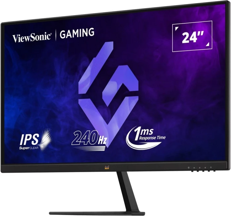 Viewsonic VX Series VX2479A-HD-PRO monitor komputerowy 61 cm (24") 1920 x 1080 px Full HD LED Czarny