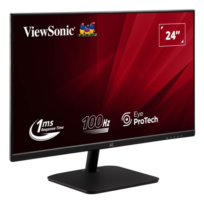 Viewsonic VA2432-H-2 monitor komputerowy 61 cm (24") 1920 x 1080 px Full HD LED Czarny