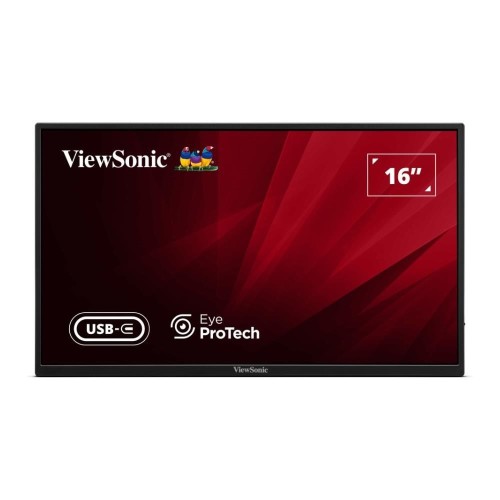 Viewsonic VA1650 monitor komputerowy 40,6 cm (16") 1920 x 1080 px Full HD LED Czarny