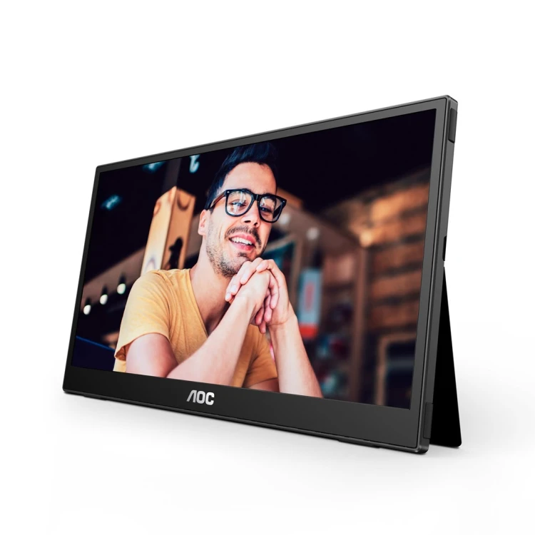 AOC 16T3EA przenośny telewizor / monitor Czarny 39,6 cm (15.6") 1920 x 1080 px