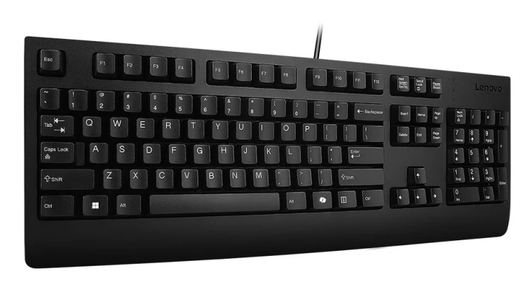 Lenovo 4Y41R64588 klawiatura Dom/Biuro USB US English Czarny