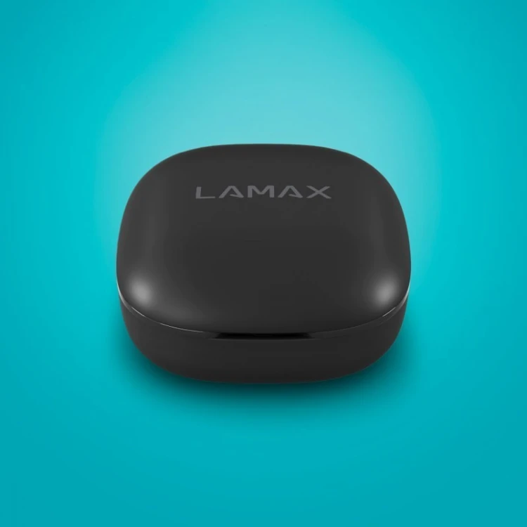 Lamax Clips1 ANC Zestaw słuchawkowy Bezprzewodowy Douszny Połączenia/muzyka USB Type-C Bluetooth Czarny