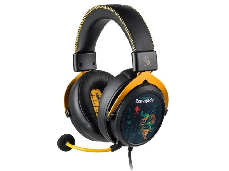 Słuchawki z mikrofonem A4Tech BLOODY MR595 Renegade Midnight
