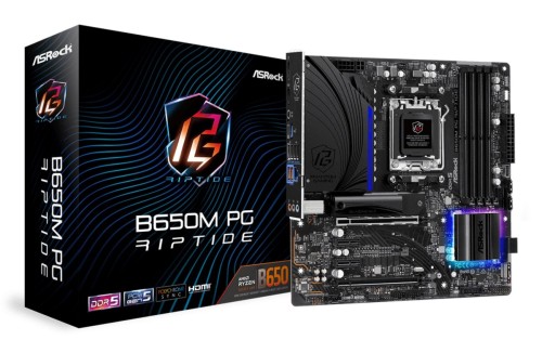Asrock B650M PG Riptide AMD B650 Gniazdo AM5 micro ATX