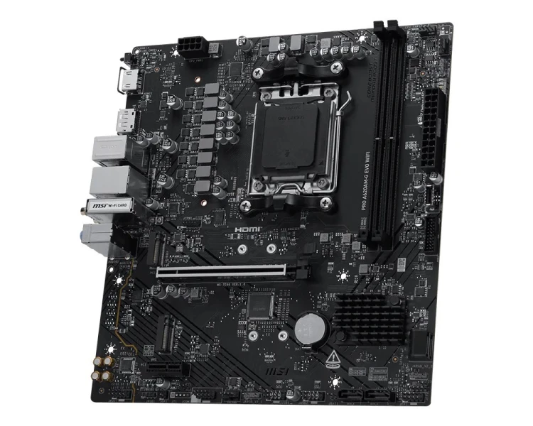 MSI Pro A620AM-G EVO WIFI AMD A620A Gniazdo AM5 micro ATX