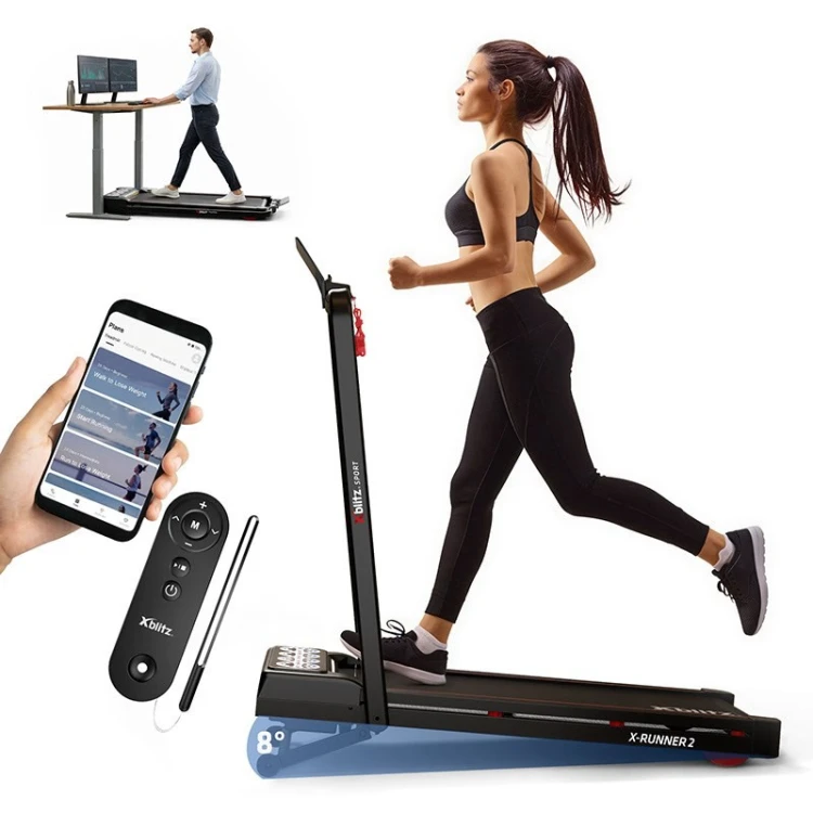 XBLITZ X-RUNNER 2, SKŁADANA DOMOWA BIEŻNIA ELEKTRYCZNA 2W1