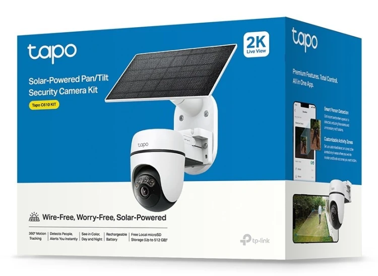 Obrotowa Kamera IP TP-Link Tapo C610 KIT Solarna