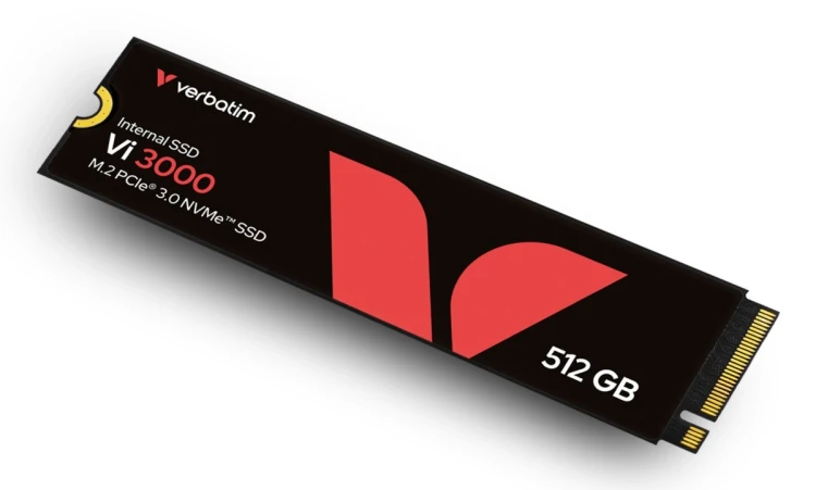 Dysk SSD Verbatim Vi3000 512 GB M.2 PCI Express 3.0 NVMe 49374-483