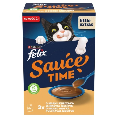 PURINA FELIX Sauce Gravy Liquid Chicken/Turkey6x40g