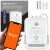 QOLTEC CZUJNIK WYCIEKU GAZU ZIEMNEGO | DETEKTOR CH4 | NG | TUYA | WI-FI | ALARM 85DB | LED