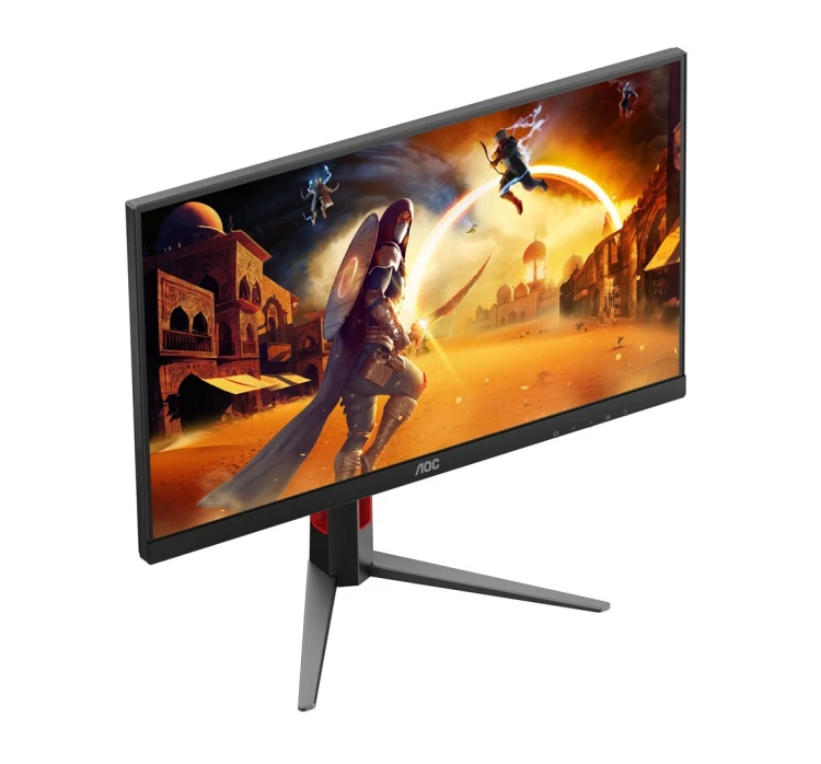 AOC 27G4HA monitor komputerowy 68,6 cm (27") 1920 x 1080 px Full HD LED Czarny, Czerwony