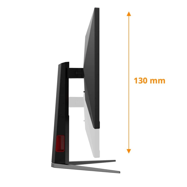 AOC 27G4HA monitor komputerowy 68,6 cm (27") 1920 x 1080 px Full HD LED Czarny, Czerwony