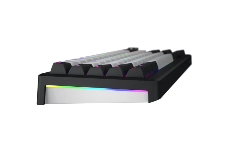 HATOR Skyfall 65 MAG ULTIMA 8K wireless klawiatura Gaming USB + RF Wireless + Bluetooth QWERTY US English Czarny, Biały