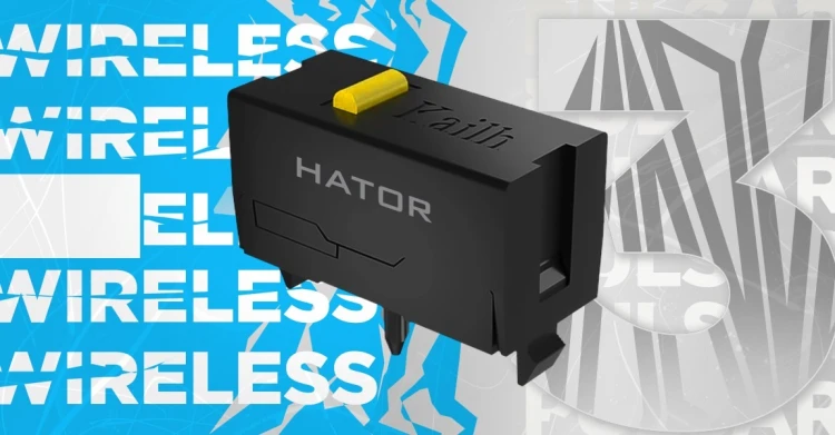 HATOR Pulsar 3 Wireless myszka Gaming Oburęczny RF Wireless + Bluetooth + USB Type-C Optyczny 12000 DPI