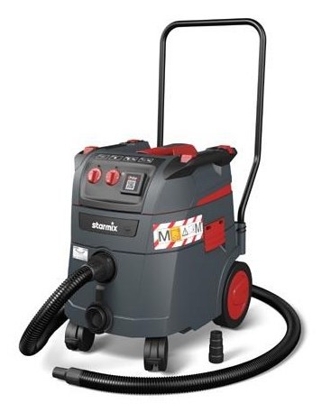 Starmix iPulse M-1635 Safe Plus 25 l Cylinder próżniowy Suchy i Mokry 1600 W Worek na kurz