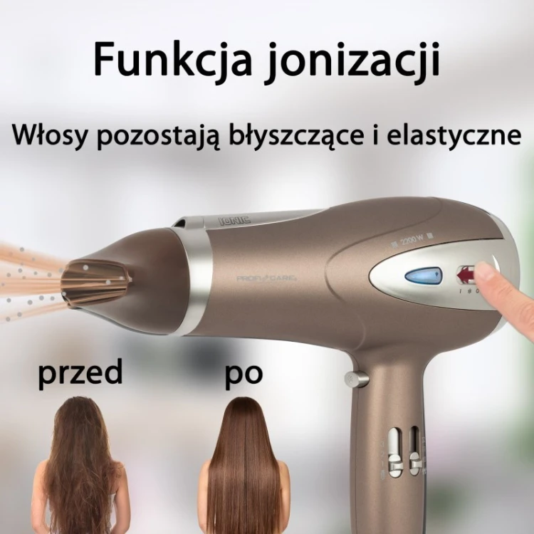 Suszarka do włosów PC-HTD 3113 PROFICARE brąz
