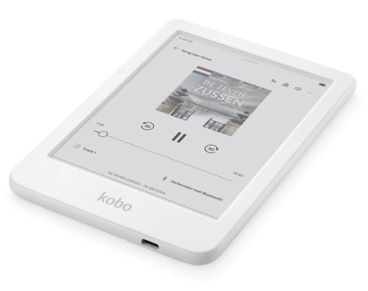 Czytnik e-booków Kobo Clara Colour dotykowy 16GB Wi-Fi Biały