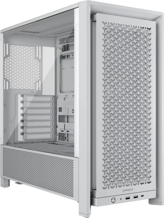Obudowa komputera CORSAIR Geh Midi FRAME 4000D RS Mid-Tower, Biały