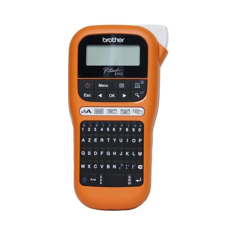 Brother PT-E110 drukarka etykiet Termotransferowy 180 x 180 DPI 20 mm/s HGe/TZe QWERTY