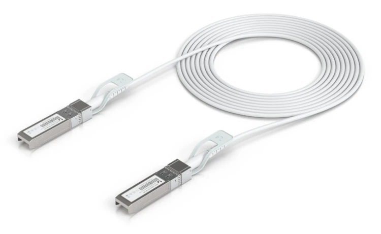 Ubiquiti UACC-Uplink-SFP28-3M kabel InfiniBand / światłowodowy DAC Biały