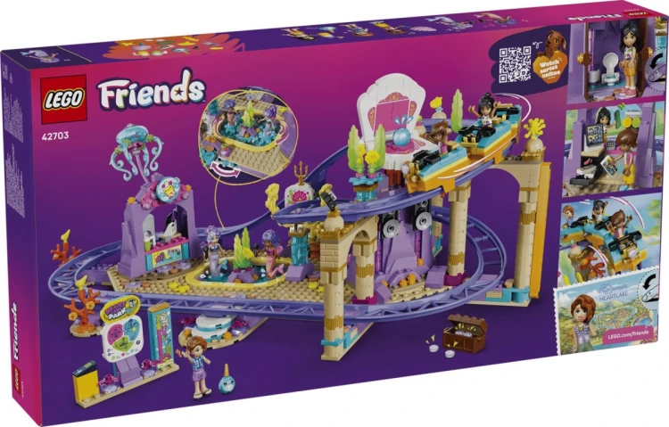 LEGO Friends 42703 - Syrenkowa kolejka górska
