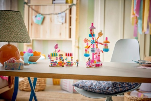 LEGO Friends 42700 - Cukierkowo-babeczkowy diabelski młyn