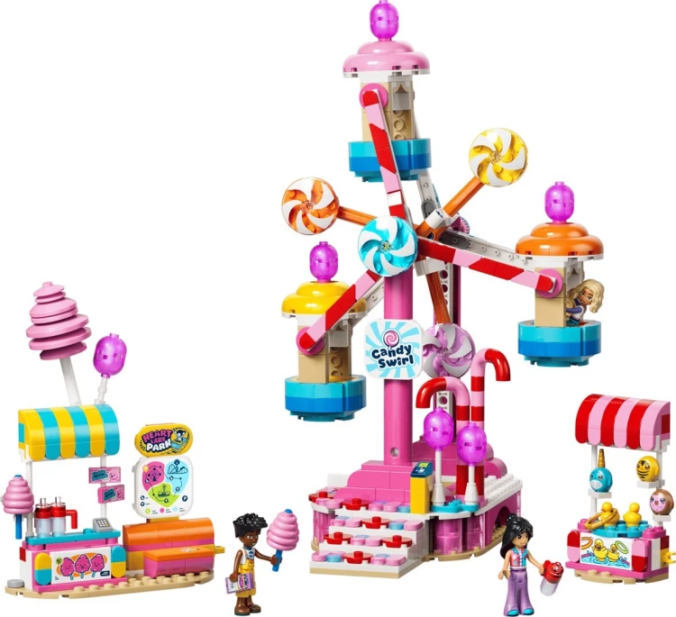 LEGO Friends 42700 - Cukierkowo-babeczkowy diabelski młyn