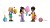 LEGO Friends 42700 - Cukierkowo-babeczkowy diabelski młyn