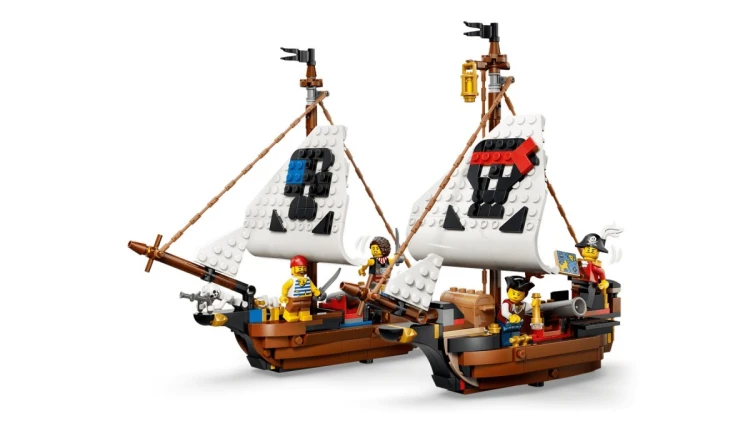 LEGO Creator 3w1 31387 - Legendarny statek piracki