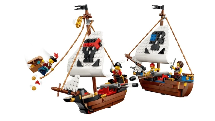 LEGO Creator 3w1 31387 - Legendarny statek piracki