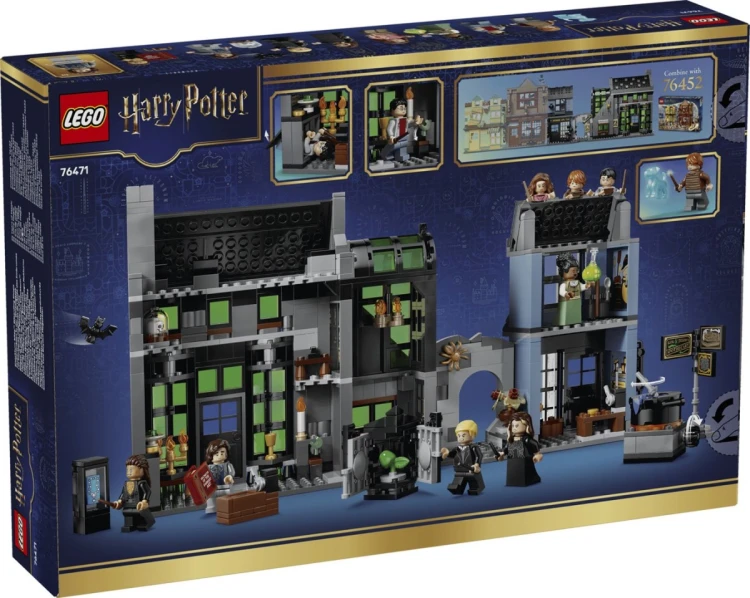 LEGO Harry Potter 76471 - Magiczne sklepy na ulicy Śmiertelnego Nokturnu