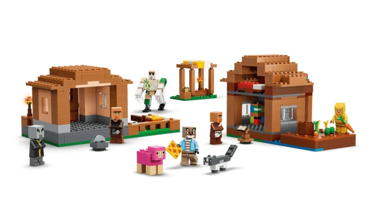LEGO Minecraft 21596 - Najazd przywoływaczy na wioskę