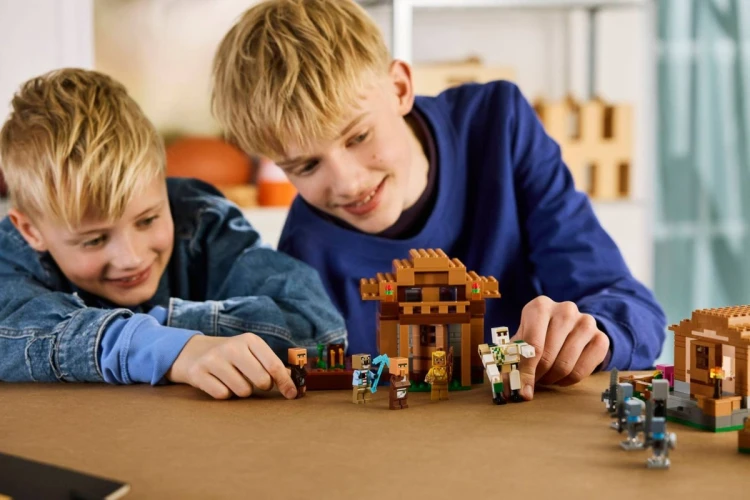 LEGO Minecraft 21596 - Najazd przywoływaczy na wioskę