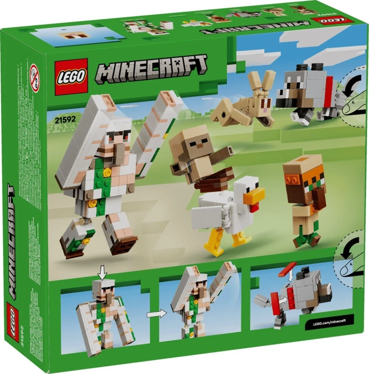 LEGO Minecraft 21592 - Atak kurzego jeźdźca na pustyni