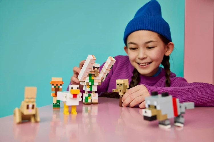 LEGO Minecraft 21592 - Atak kurzego jeźdźca na pustyni