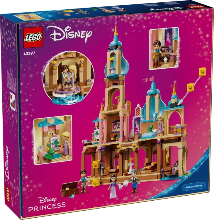 LEGO Disney 43297 - Zamek Roszpunki