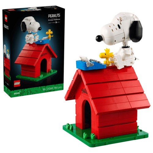 LEGO Ideas 21368 - Fistaszki: Buda Snoopy'ego