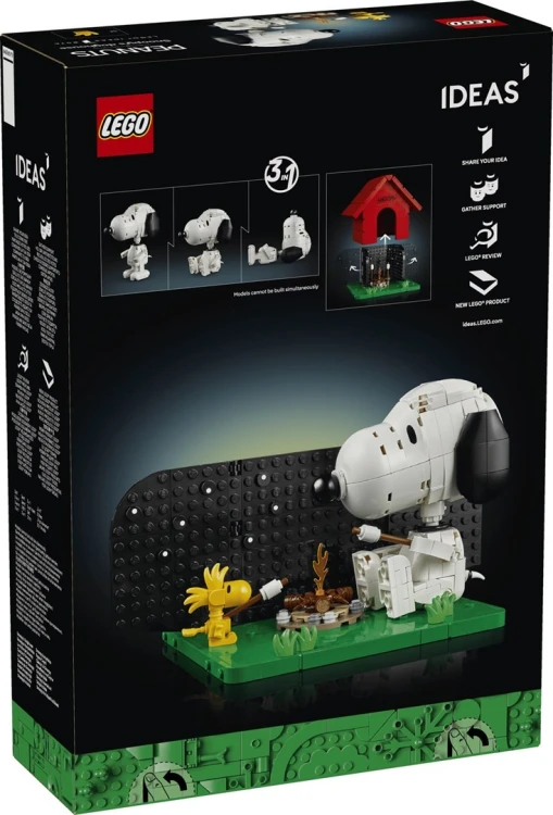 LEGO Ideas 21368 - Fistaszki: Buda Snoopy'ego