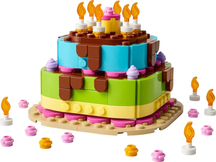 LEGO Inne 40815 - Tort na przyjęcie urodzinowe