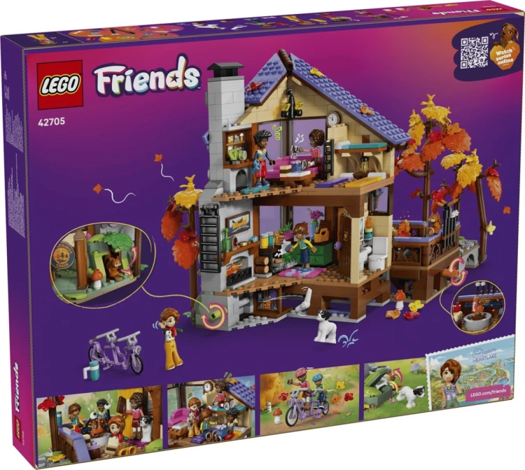 LEGO Friends 42705 - Jesienna leśna chatka