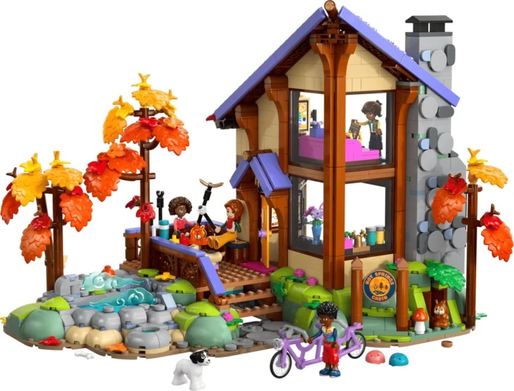 LEGO Friends 42705 - Jesienna leśna chatka