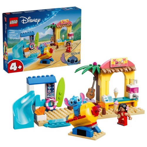 LEGO Disney 43280 - Zabawa na plaży z Lilo i Stitchem