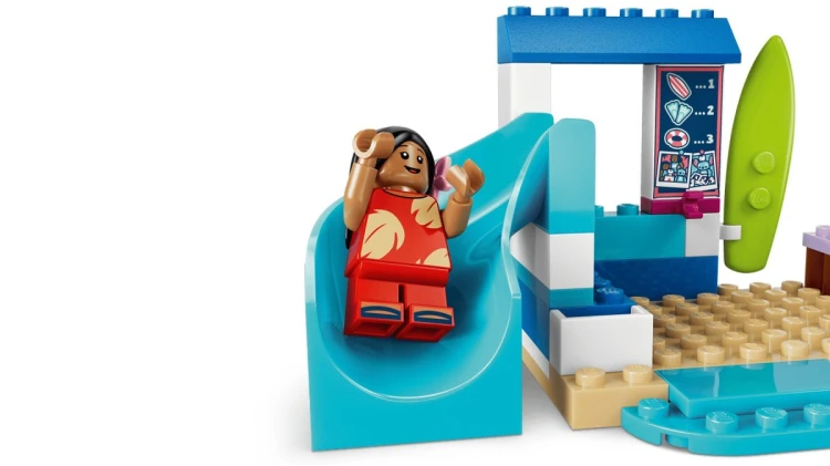 LEGO Disney 43280 - Zabawa na plaży z Lilo i Stitchem